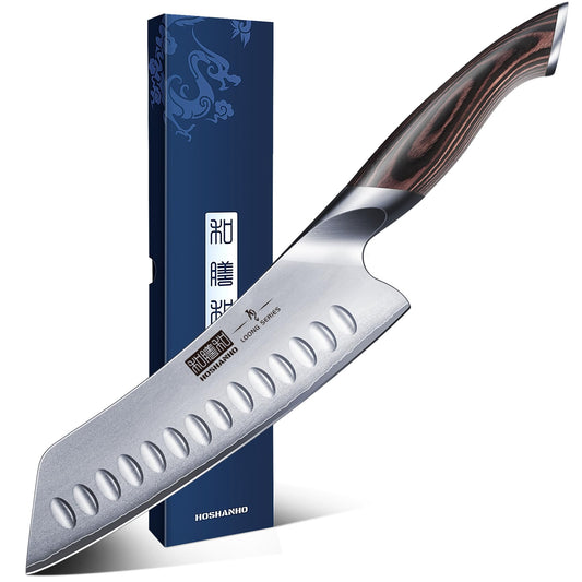 HOSHANHO face du couteau dans son coffret, cadeau élégant et soigné
