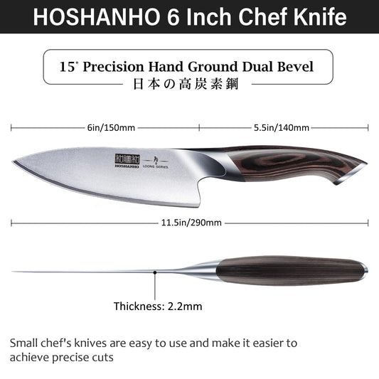HOSHANHO gros plan tranchant présentant la précision de coupe et la durabilité