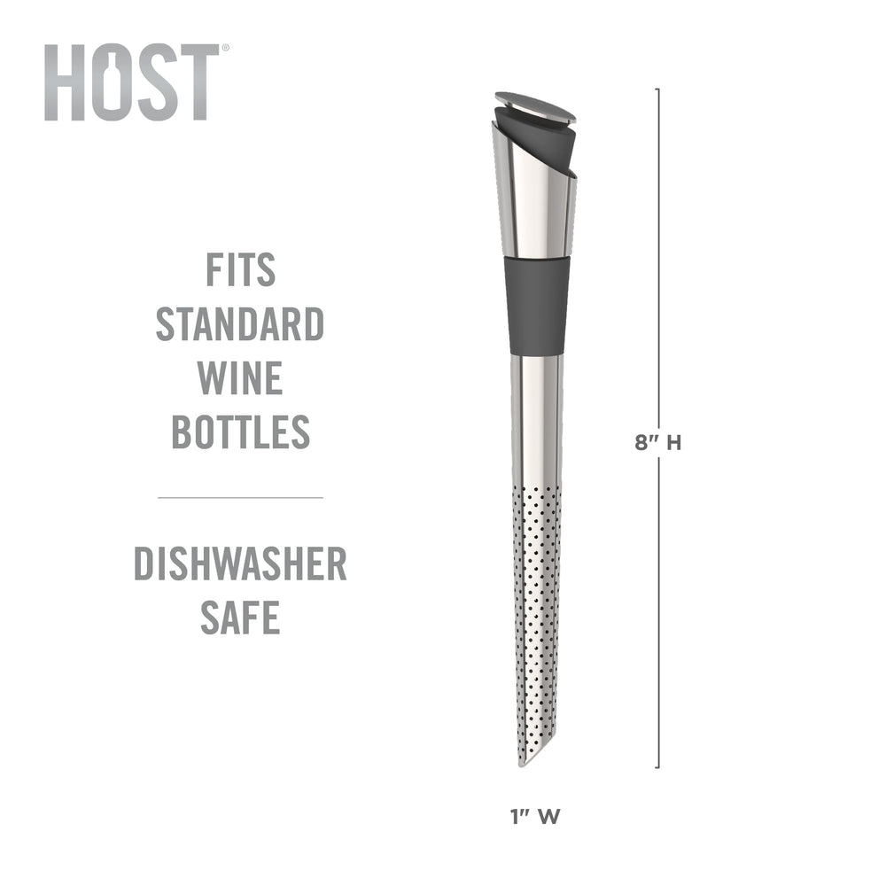 Host bouchon silicone en détail assurant étanchéité et conservation