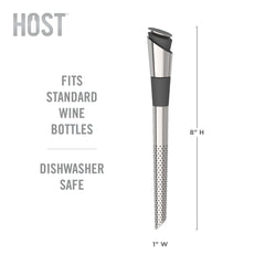Host bouchon silicone en détail assurant étanchéité et conservation