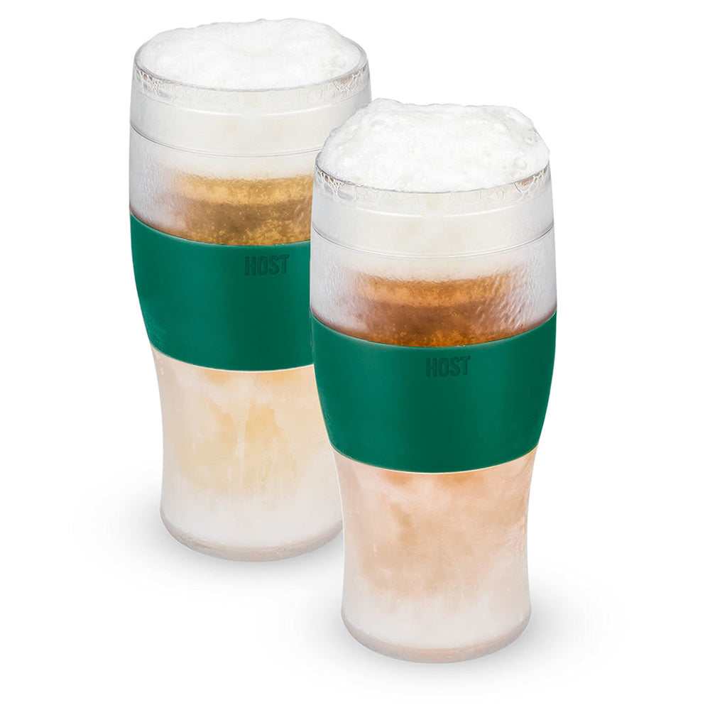 Host Freeze vue avant du verre vert, maintien longue fraîcheur