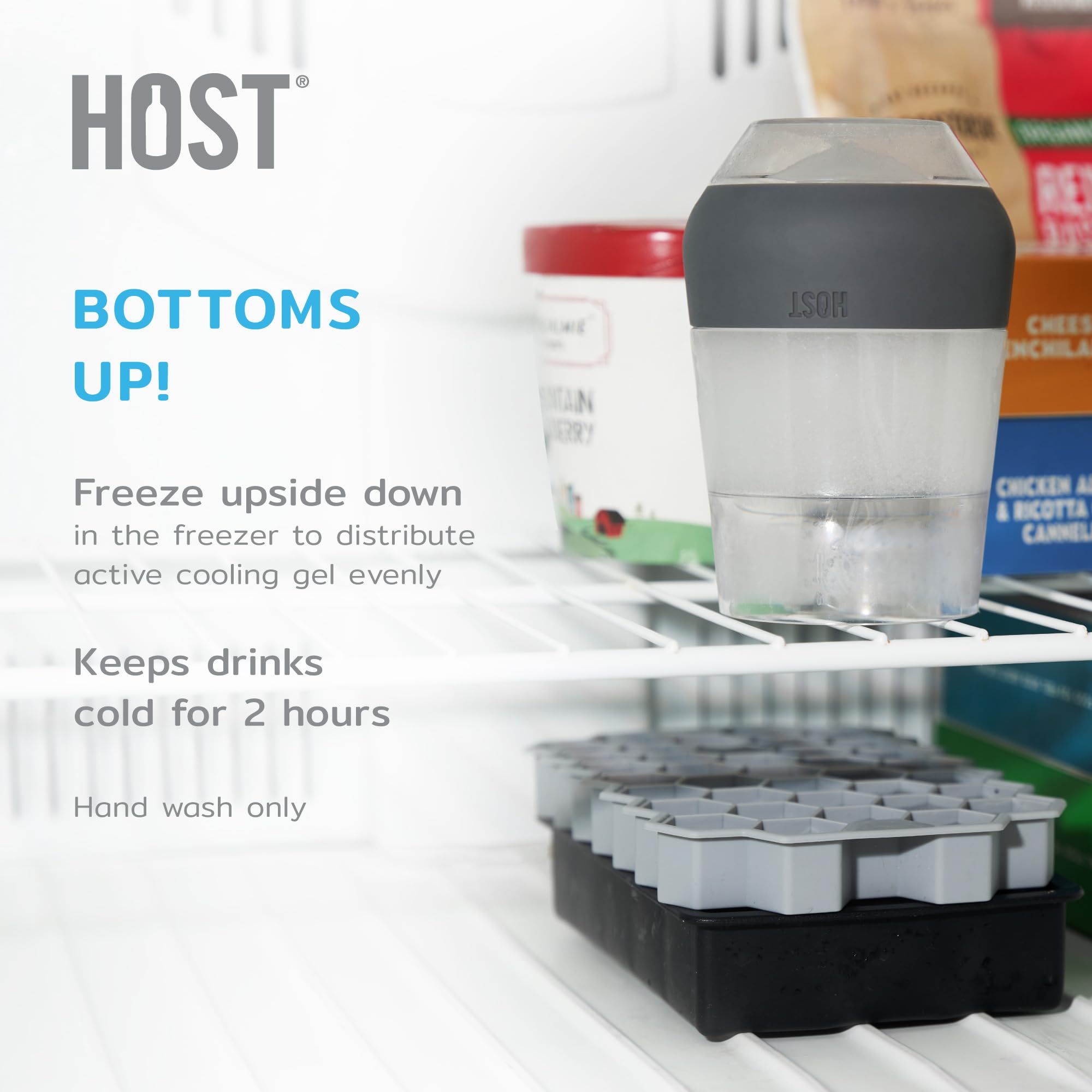 Host Freeze service mimosa versé pour une boisson pétillante bien fraîche