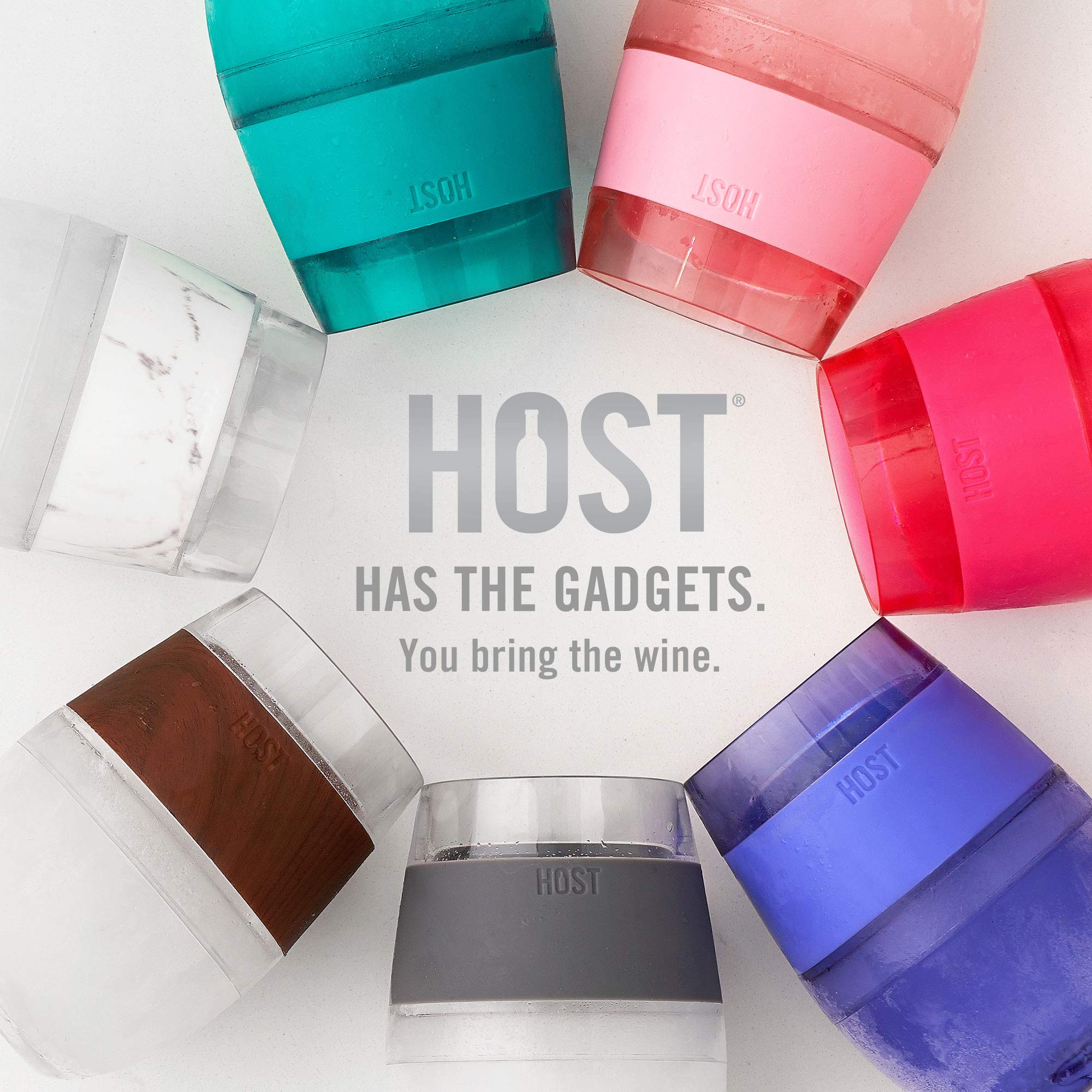 Host ensemble de quatre couleurs assorties pour identification simple