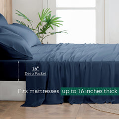 HOT SLEEPER SHEETS drap housse avec poche 16 pouces maintien sécurisé