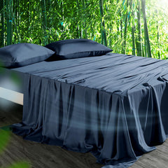 HOT SLEEPER SHEETS vue avant du package montrant couleur navy et luxe