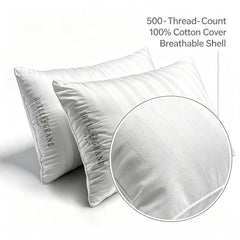 Hotel Grand vue du contenu plume et duvet traités garantissant douceur naturelle