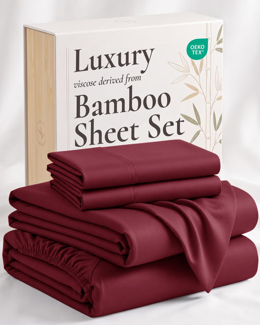 Hotel Sheets Direct emballage avant montrant qualité et contenu