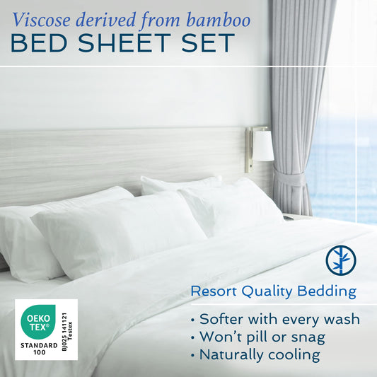 Hotel Sheets Direct gros plan de la texture soyeuse montrant douceur et confort