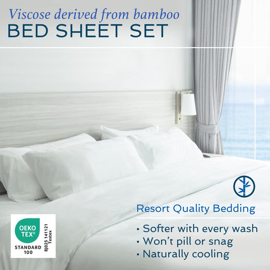 Hotel Sheets Direct gros plan sur texture satinée montrant douceur et confort
