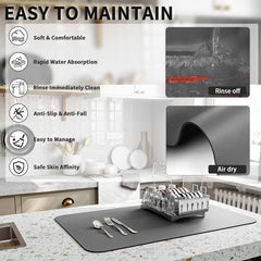 HotLive tapis posé à côté d'une règle pour montrer l'échelle et la taille 18x32