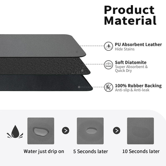 HotLive gros plan microfibre montre texture absorbante pour séchage rapide