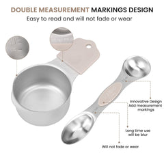 HOUJIP cuillère en usage pour liquides, mesure précise et anti-renversement