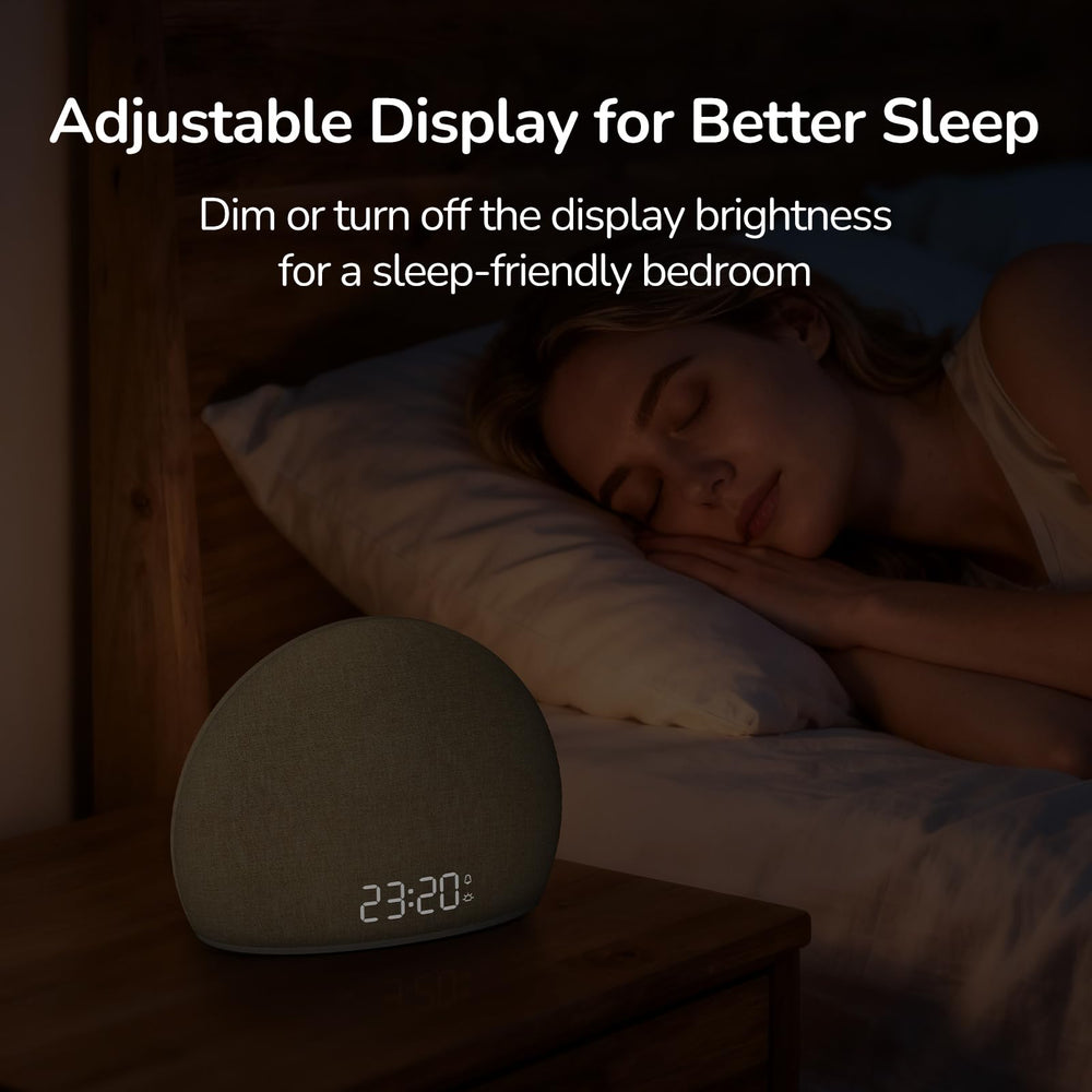 HOUSBAY mise en scène dans une chambre illustrant une table de nuit épurée et organisée