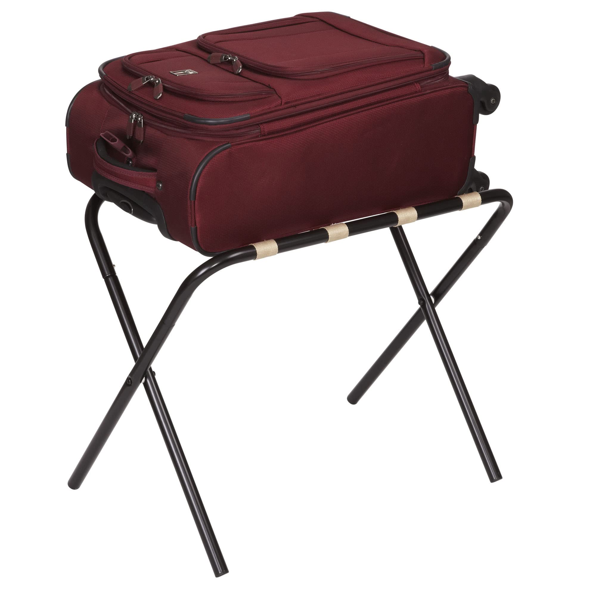 Household Essentials porte-bagages plié, rangement compact et transport facile