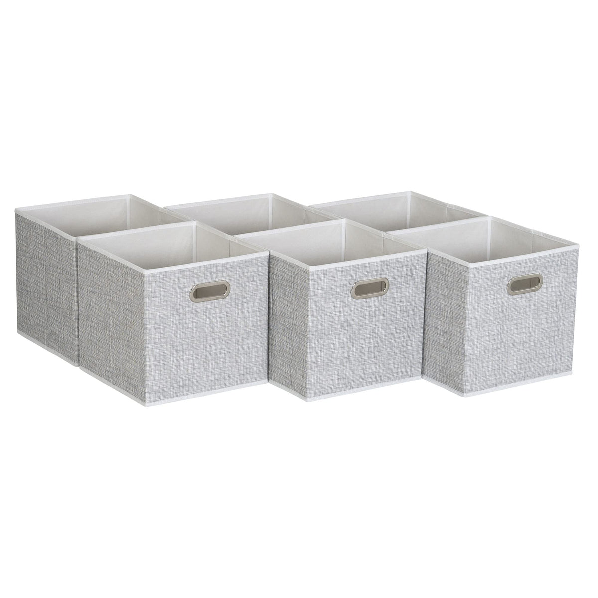 Household Essentials cube de rangement face montrant design neutre et gain de place