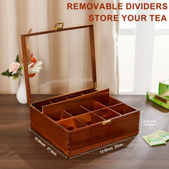 HouseJoy couvercle en verre transparent montrant les saveurs facilement