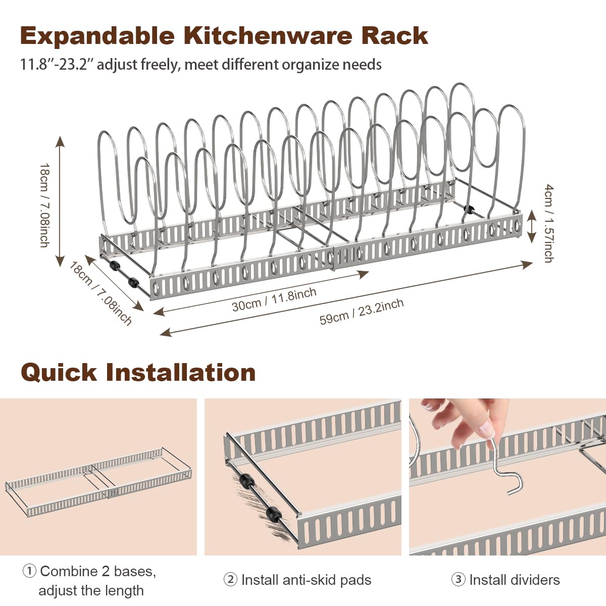 Housolution comparaison taille avec assiette montrant capacité pratique