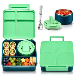 Howeemo vue de face du bento vert, étanchéité et maniabilité