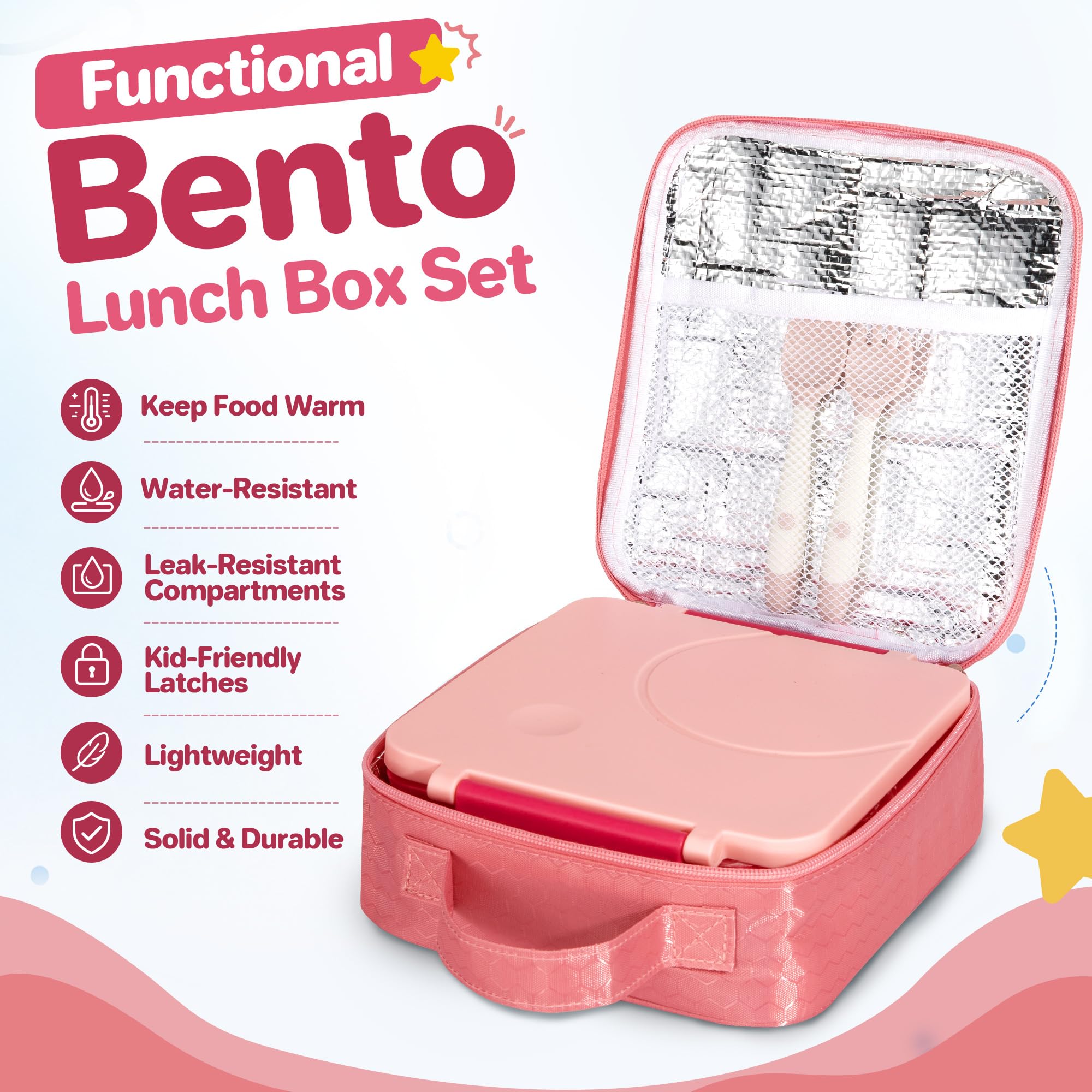 Howeemo couverts enfant cuillère et fourchette taille adaptée sécurité