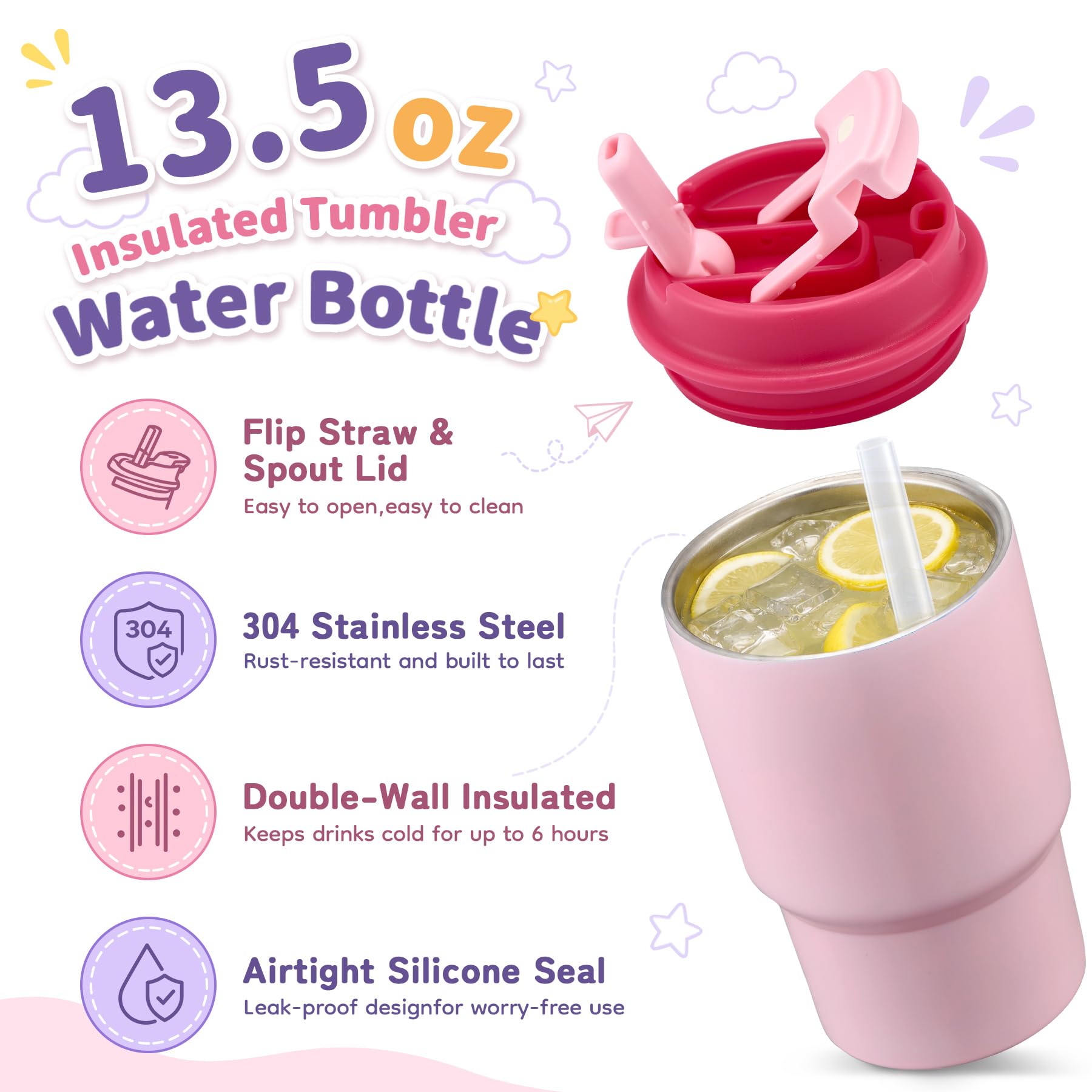 Howeemo pack de glace amovible inséré pour garder repas froids plus longtemps