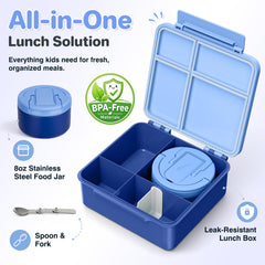 Howeemo thermos 8oz avec cuillère en inox, pratique pour soupe chaude