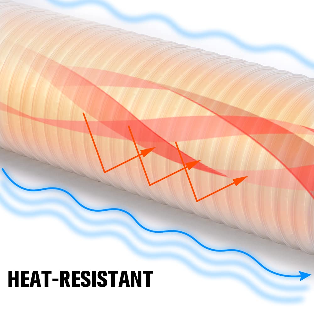 HOXHA flexible connecté à climatiseur portable, assure évacuation efficace