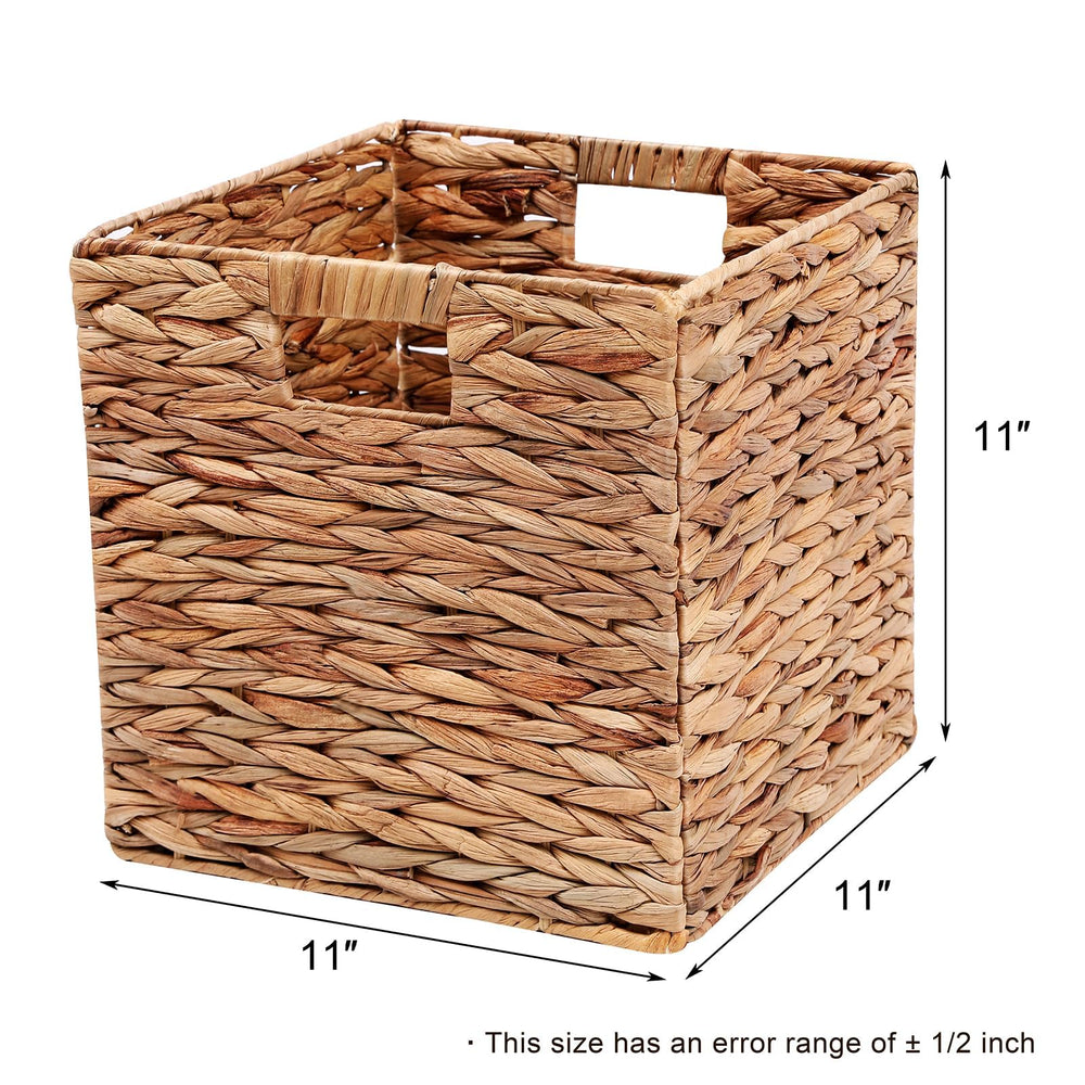 HOYCYA6 panier plié à plat pour gain de place et rangement facile