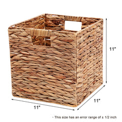 HOYCYA6 panier plié à plat pour gain de place et rangement facile