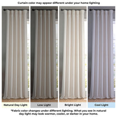 HPD Half Price Drapes poche et annelets pour une installation simple