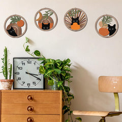 HPNIUB en situation salon décorant un mur et créant ambiance cosy