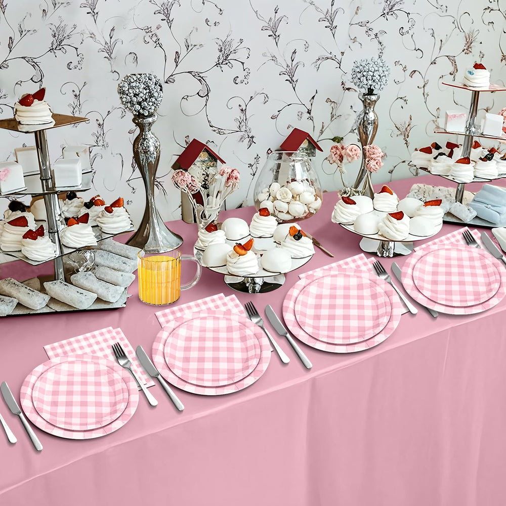 Hpscdyo comparaison taille assiettes, choix clair pour plat et dessert
