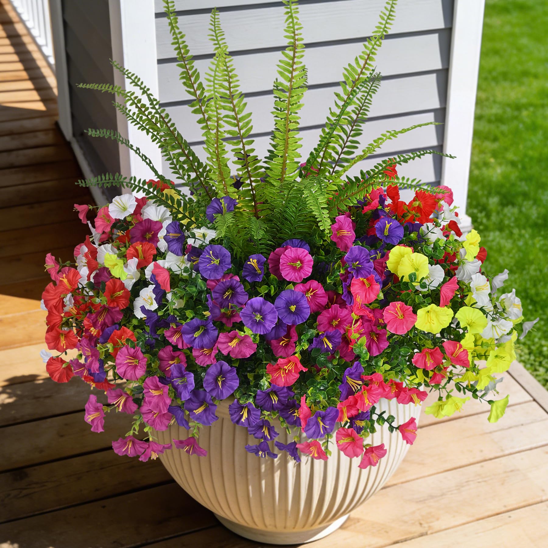 Hrobek emballage ouvert montrant bouquets prêts à façonner, gain de temps décoratif