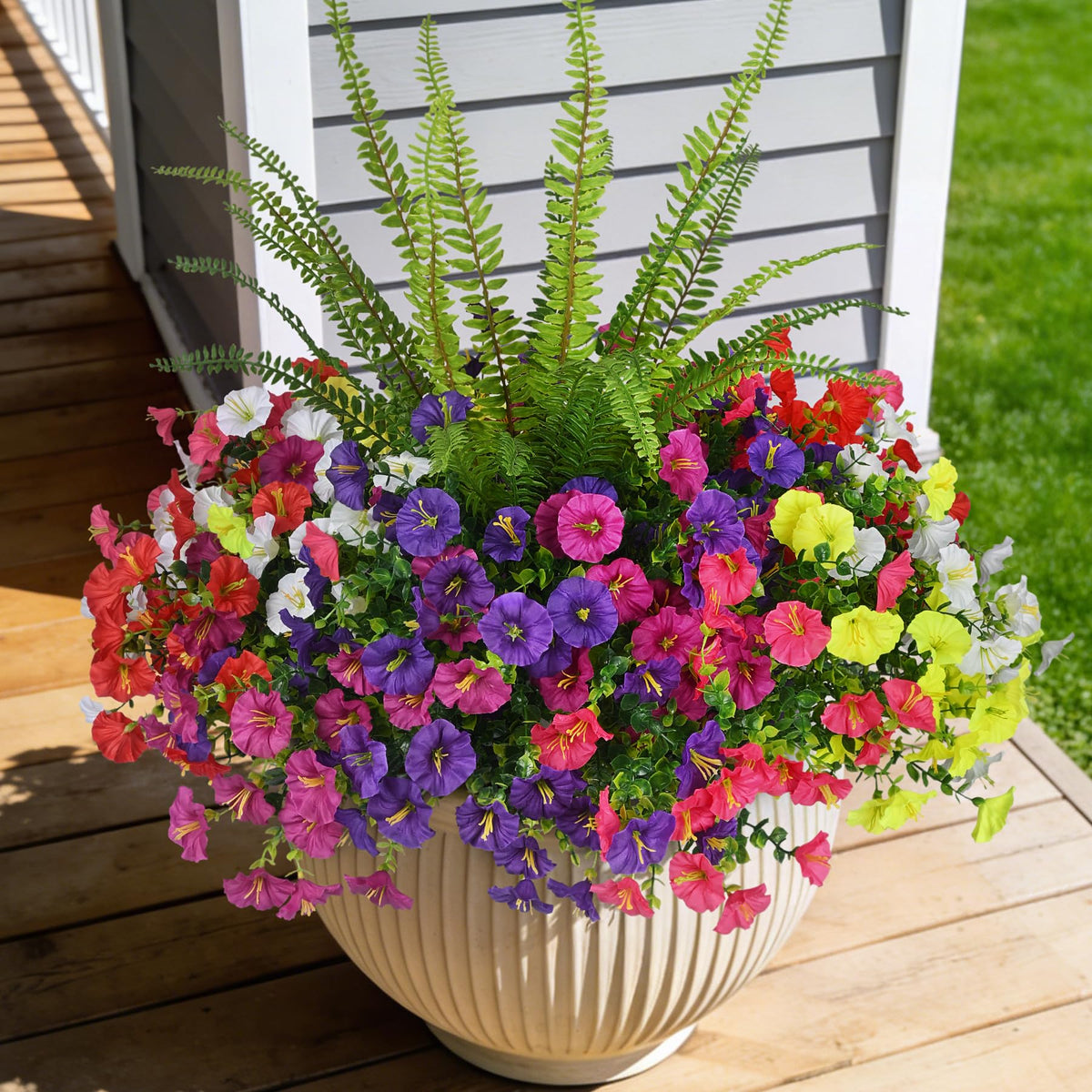 Hrobek emballage ouvert montrant bouquets prêts à façonner, gain de temps décoratif