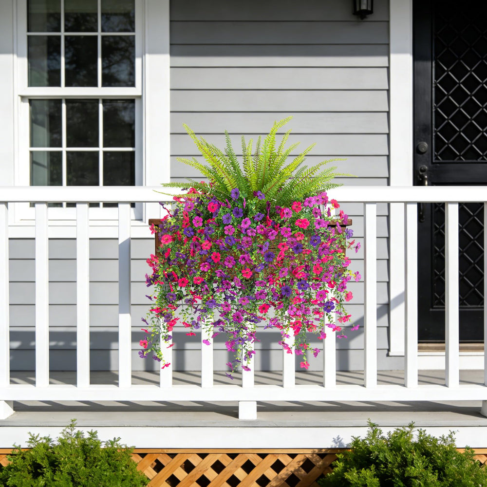 Hrobek suspension en situation balcon embellit extérieur sans entretien