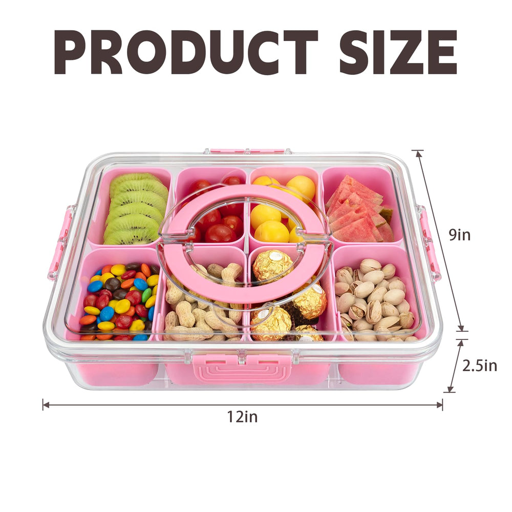 HRXFOZ plateau ouvert avec snacks, facile à servir et visuel