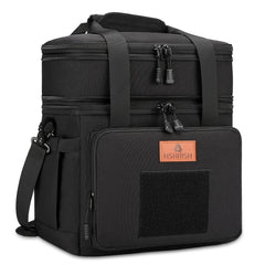 HSHRISH sac repas face avant montrant fermeture et design tactique utile