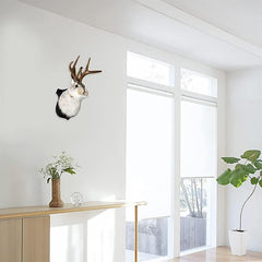 HSOSK jackalope gros plan résine révélant texture et détail soigné