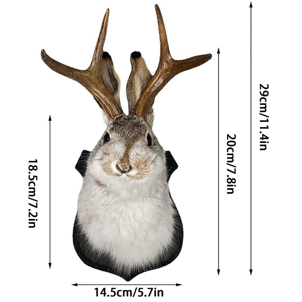 HSOSK jackalope profil montrant la plaque bois et son style traditionnel