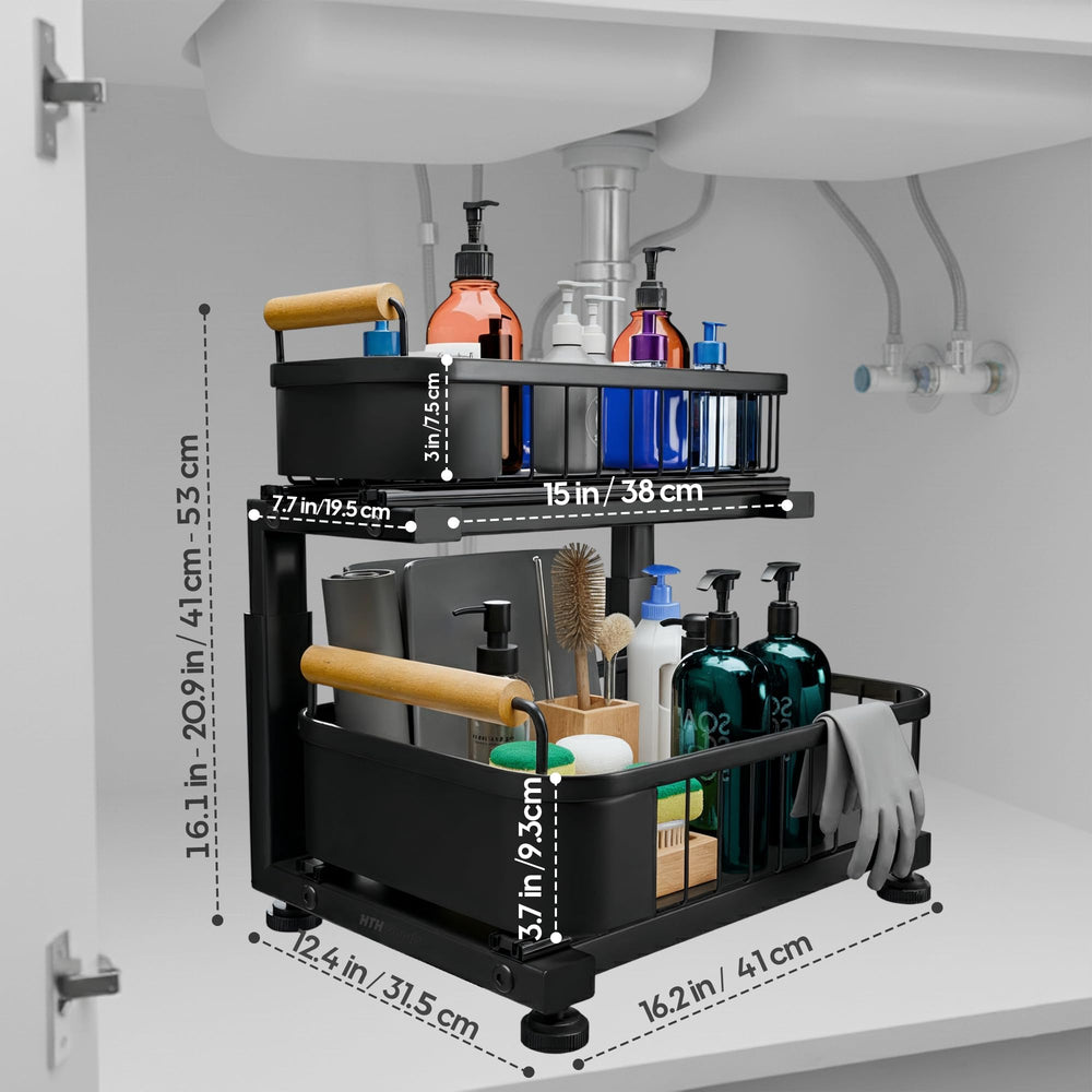 HTH Goods profil latéral montrant réglage de hauteur adaptable