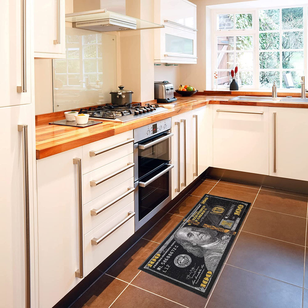 HUAHOO tapis devant porte absorbant saleté et protégeant sol
