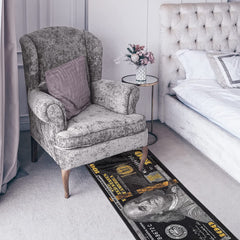 HUAHOO tapis posé salon créant point focal décoratif moderne