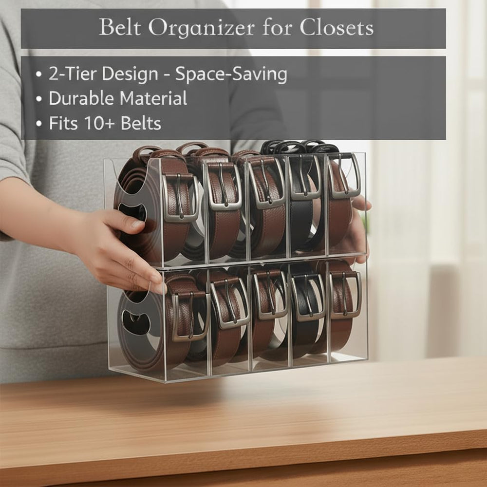 Hualinsyi intérieur avec diviseurs modulables pour organiser ceintures et chaussettes