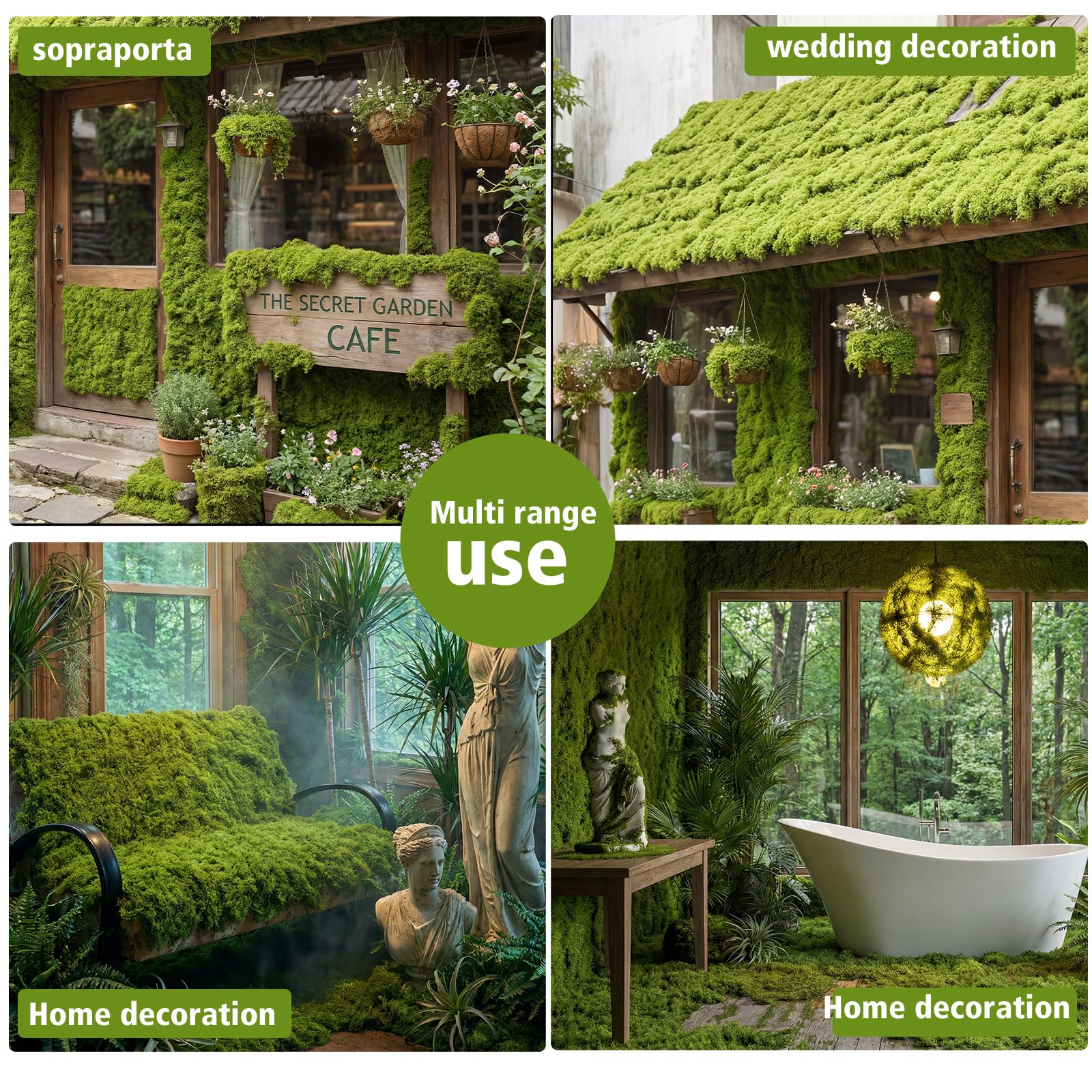 Huamanyuancraft tapis utilisé dans une jardinière apportant finition propre