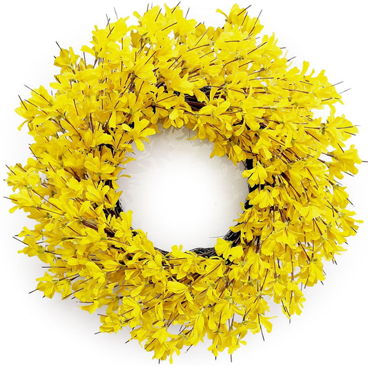 Huashen couronne 24 pouces sur porte montrant accueil vibrant
