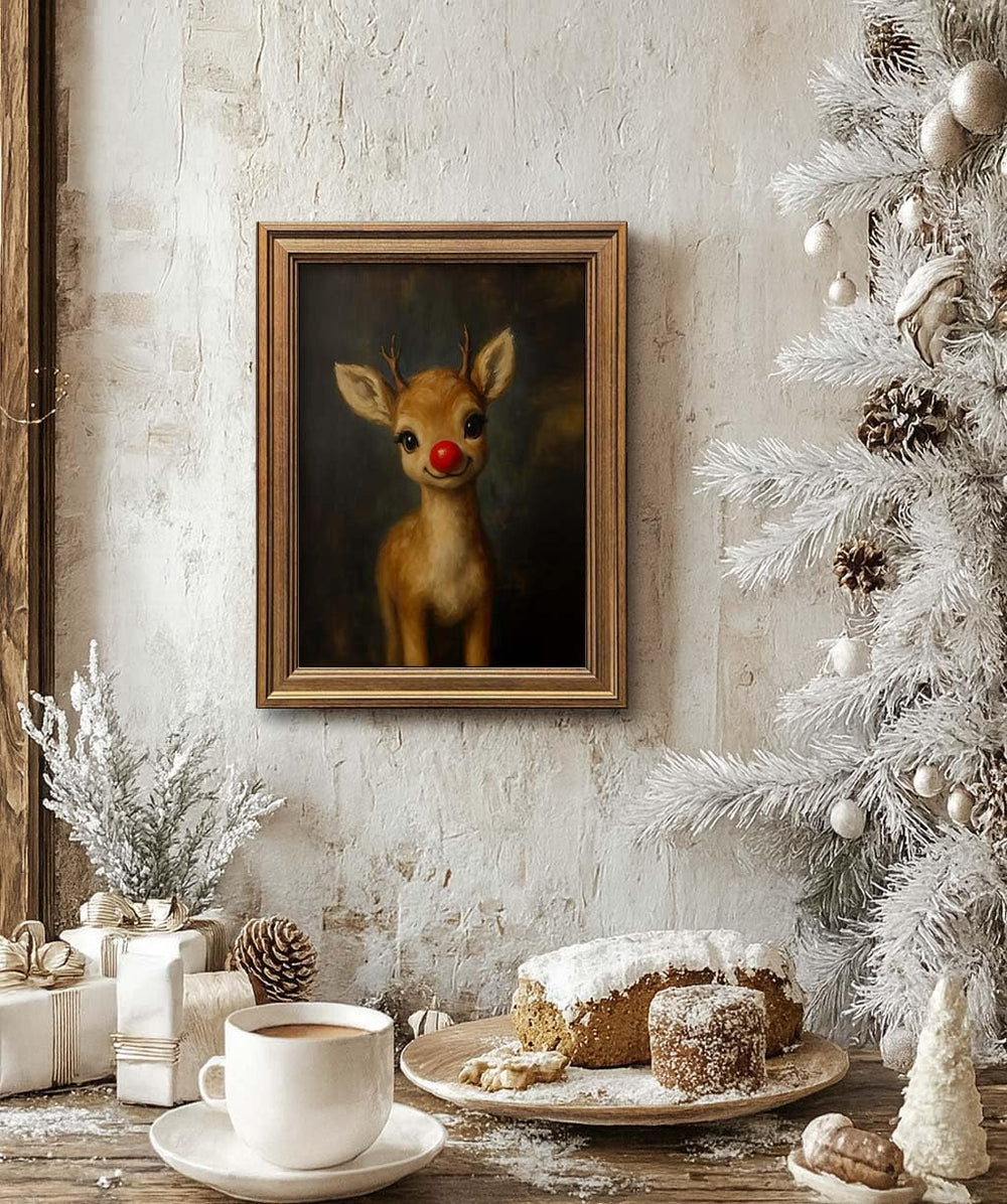 Huashi art gros plan personnage et sapin détail narratif
