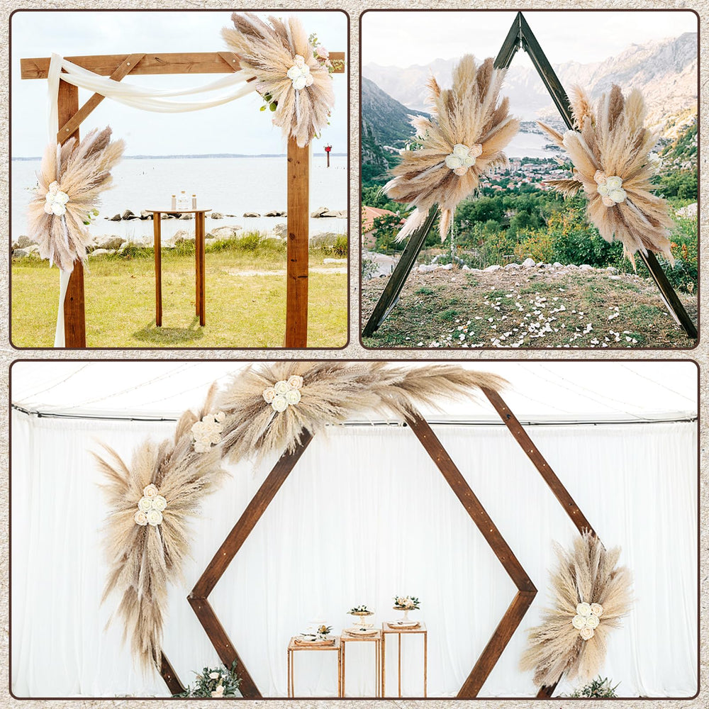 HUASHIYE texture plumeuse des pampas apportant douceur visuelle