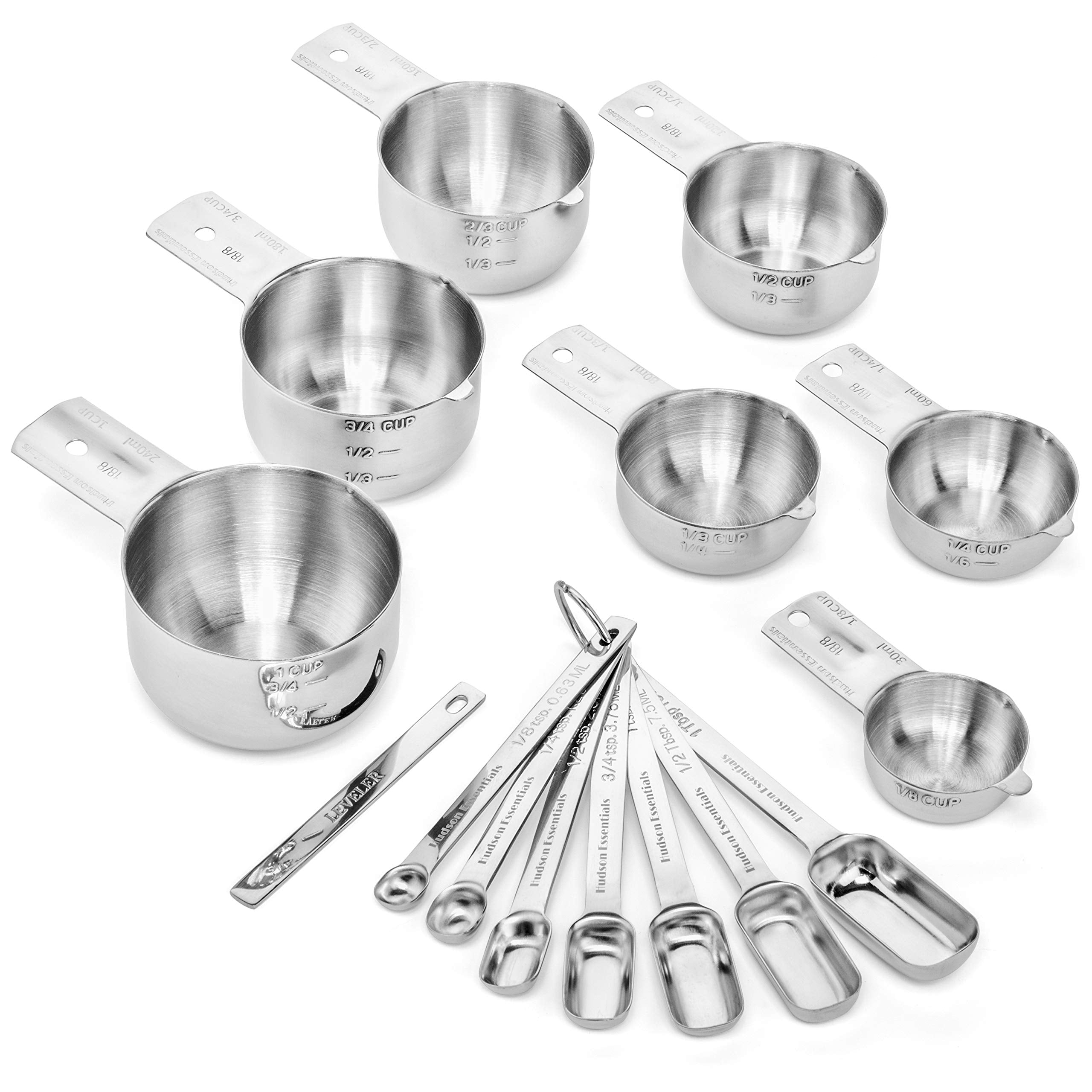 Hudson Essentials cuillère étroite en service dans un bocal d'épices, gain de place