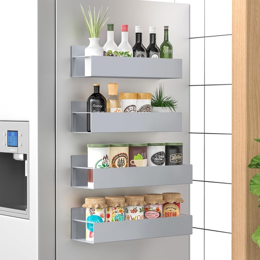HuggieGems vue avant du support magnétique pour rangement épices, gain de place