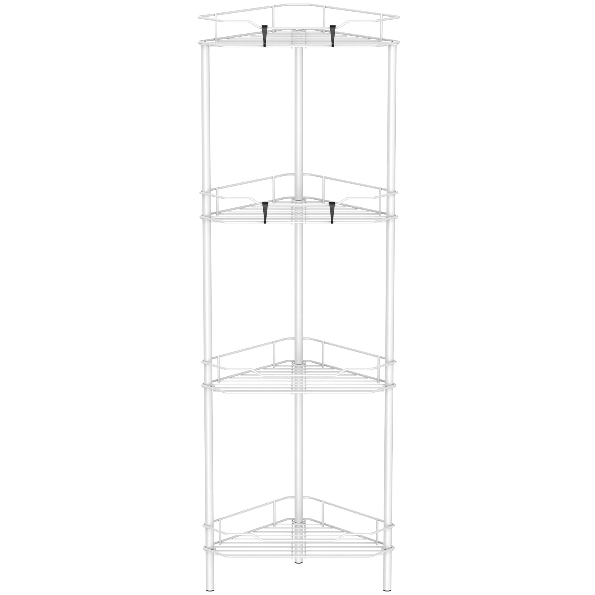 HuggieGems vue frontale du rangement blanc montrant design et capacité