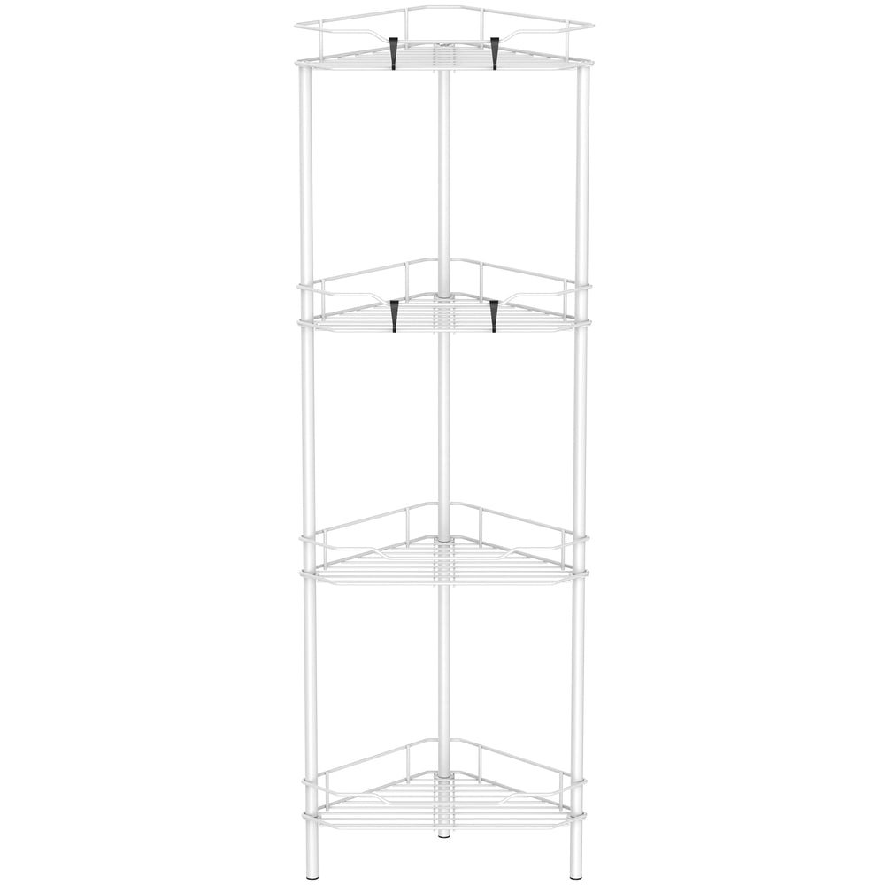HuggieGems vue frontale du rangement blanc montrant design et capacité